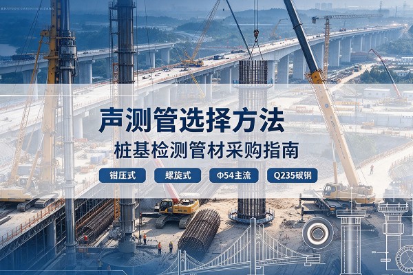 凉州声测管选型标准