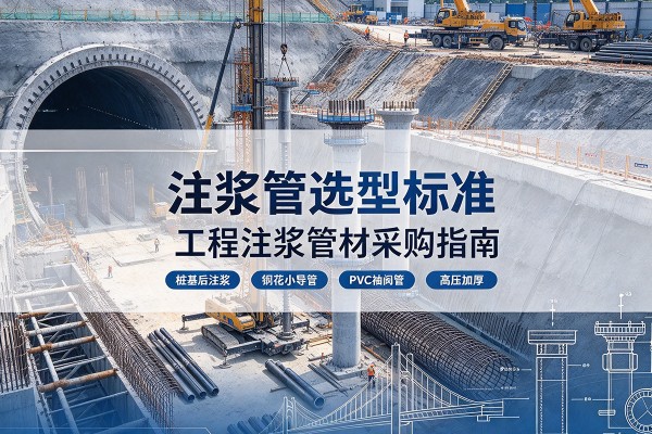 凉州注浆管选型标准