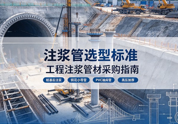 凉州注浆管选型标准